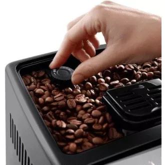 DeLonghi Dinamica ECAM 350.50.B Kaffeevollautomat, 15 bar, 1450 W, integriertes Mahlwerk, Milchsystem, Doppeltasse
