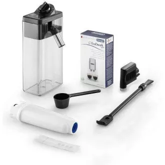DeLonghi Dinamica ECAM 350.50.B Kaffeevollautomat, 15 bar, 1450 W, integriertes Mahlwerk, Milchsystem, Doppeltasse