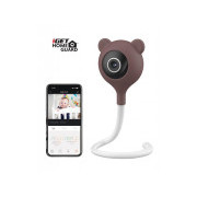 iGET HOMEGUARD HGWIP816 - Babyphone mit Temperatur- und Luftfeuchtigkeitsmessung, Bewegungs- und Geräuscherkennung, Melodienwiedergabe, etc.