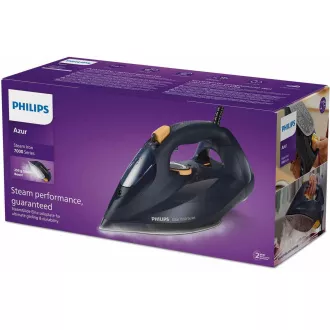 Philips DST7060/20 Dampfbügeleisen, 3000 W, automatische Abschaltung, Sprinkler, blau/gelb