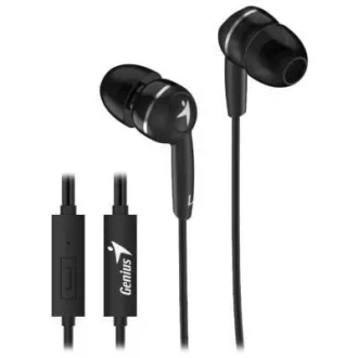 GENIUS HS-M320 Headset, 4pin 3, 5 mm Klinke, schwarz