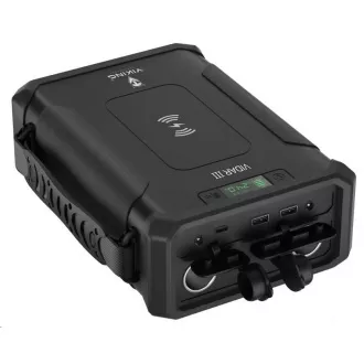 Viking Outdoor-Powerbank VIDAR III, 96000 mAh, kabelloses Laden