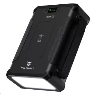 Viking Outdoor-Powerbank VIDAR III, 96000 mAh, kabelloses Laden