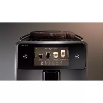 SAECO SM8780/00 Xelsis Deluxe, Touchscreen-Kaffeemaschine, Milchbehälter, 2 Tassen auf einmal, 6 Programme, schwarz