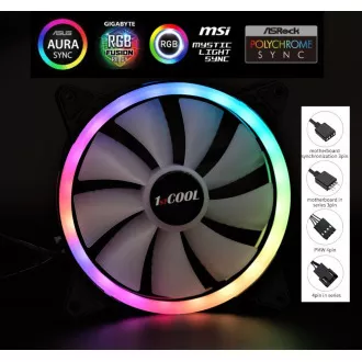 1stCOOL Lüfter AURA EVO, 140mm, ARGB 1stCOOL Lüfter AURA EVO, 140mm, ARGB