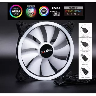 1stCOOL Lüfter AURA EVO, 140mm, ARGB 1stCOOL Lüfter AURA EVO, 140mm, ARGB