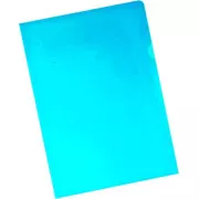 Hülle A4 "L" blau 180mic 10Stk