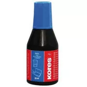 Kores Stempelfarbe blau 28ml
