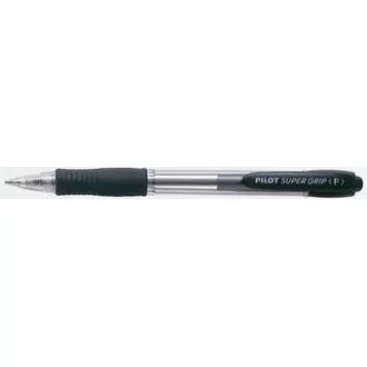 Kugelschreiber Pilot super grip 0,7mm schwarz / Mine 2110 Schaft klar Kugelschreiber Pilot super grip 0,7mm schwarz / Mine 2110 Schaft klar
