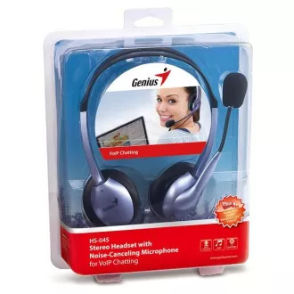 GENIUS Kopfhörer mit Mikrofon HS-04S