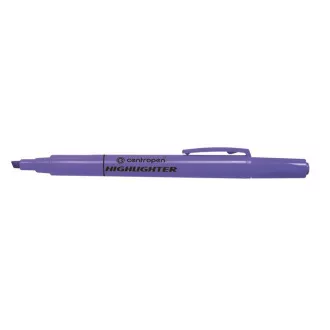 Textmarker Centropen 8722 lila Keilspitze 1-4mm