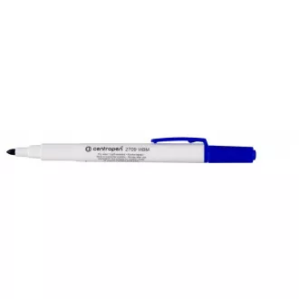 Marker Centropen 2709 für Whiteboards blaue zylindrische Spitze 1,8 mm