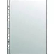 Cover A4 "U" Euroscharnier PP 40mic klar 100St