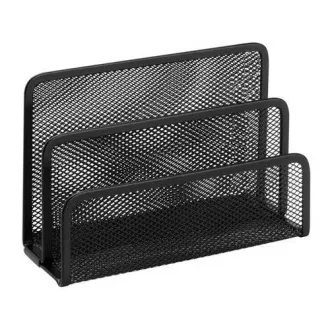 Drahtbriefständer 2 Fächer schwarz LD01-48-5 Drahtbriefständer 2 Fächer schwarz LD01-48-5