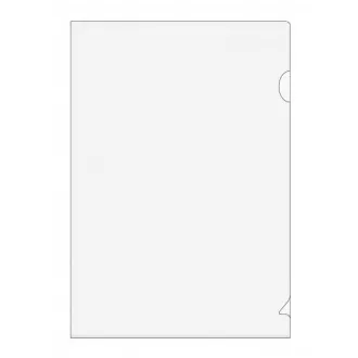 Hülle A4 "L" PVC 120mic klar 100Stk Hülle A4 "L" PVC 120mic klar 100Stk