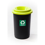 Abfallbehälter 50L für Abfälle ECO BIN grün für Glas