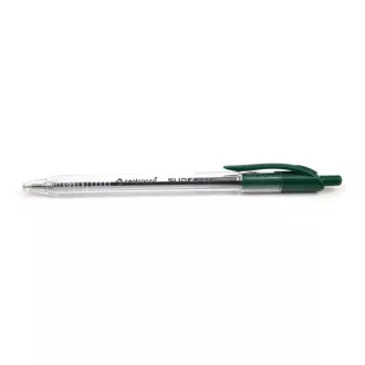 Kugelschreiber Centropen Slide ball 2225 Kunststoff 0,3mm grün Schaft klar Kugelschreiber Centropen Slide ball 2225 Kunststoff 0,3mm grün Schaft klar