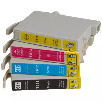 MultiPack EPSON T0615 (C13T06154010) - Tintenpatrone TonerPartner PREMIUM, black + color (schwarz + farbe)
