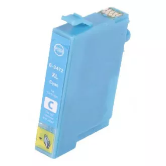 EPSON T3472-XL (C13T34724010) - Tintenpatrone TonerPartner PREMIUM, cyan