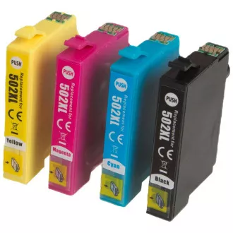 MultiPack EPSON T502-XL (C13T02W64010) - Tintenpatrone TonerPartner PREMIUM, black + color (schwarz + farbe) MultiPack EPSON T502-XL (C13T02W64010) - Tintenpatrone TonerPartner PREMIUM, black + color (schwarz + farbe)