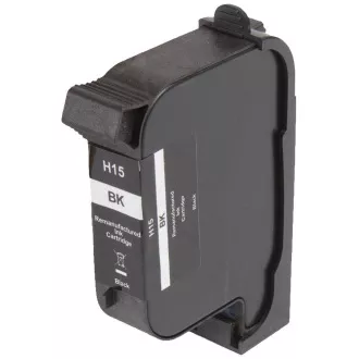 Tintenpatrone TonerPartner PREMIUM für HP 15 (C6615DE), black (schwarz)