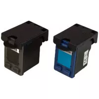 MultiPack Tintenpatrone TonerPartner PREMIUM für HP 21-XL, 22-XL (C9351CE, C9352CE), black + color (schwarz + farbe)