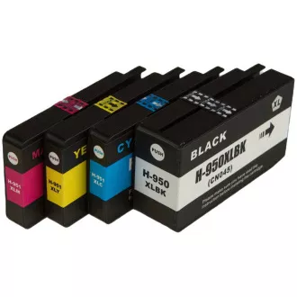 MultiPack Tintenpatrone TonerPartner PREMIUM für HP 950-XL, 951-XL (C2P43AE), black + color (schwarz + farbe) MultiPack Tintenpatrone TonerPartner PREMIUM für HP 950-XL, 951-XL (C2P43AE), black + color (schwarz + farbe)