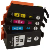 MultiPack Tintenpatrone TonerPartner PREMIUM für HP 934-XL,935-XL, black + color (schwarz + farbe)