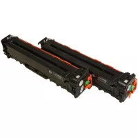 MultiPack Toner TonerPartner PREMIUM für HP 131X (CF210XD), black (schwarz )