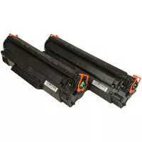 MultiPack Toner TonerPartner PREMIUM für HP 83X (CF283XD), black (schwarz )