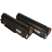 MultiPack Toner TonerPartner PREMIUM für HP 85A (CE285AD), black (schwarz )