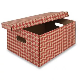 Archivierungsbox 440x320x200mm EMBA RDV rot Archivierungsbox 440x320x200mm EMBA RDV rot
