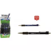 Kugelschreiber Flexoffice Iris Kunststoff 0,7mm blau Schaft Mix