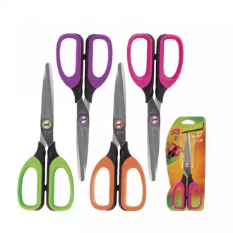 Schere 15cm Einfacher weicher Griff Farbenmix