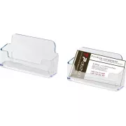 Kunststoffständer für Visitenkarten 95x45x23 mm BASCO
