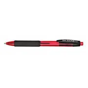 Kugelschreiber Pentel BK457, 0,7 mm, roter Schaft, rot