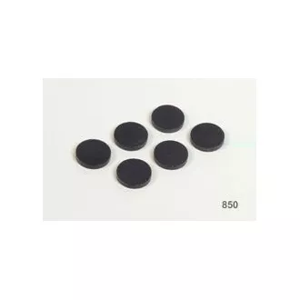 Magnete 26mm Ron 12Stk schwarz Magnete 26mm Ron 12Stk schwarz
