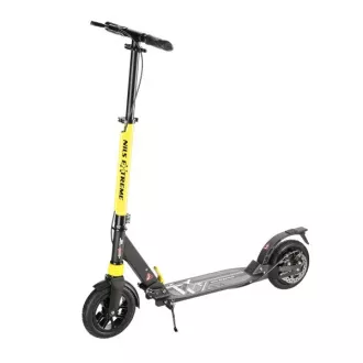 Klappbarer Roller NEX208T, gepumpte Räder 200mm, schwarz-gelb