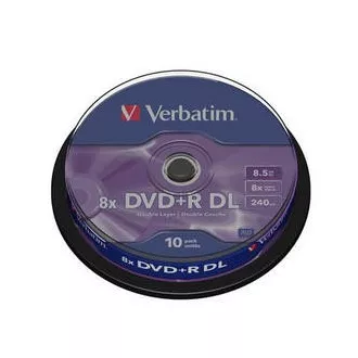 VERBATIM DVD + R (10er-Pack) Double Layer / 8x / 8.5GB / Spindel VERBATIM DVD + R (10er-Pack) Double Layer / 8x / 8.5GB / Spindel