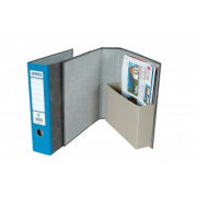 Archivbinder mit Tasche A4 7,5cm blau
