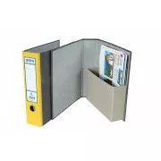 Ordner mit Tasche A4 7,5cm gelb