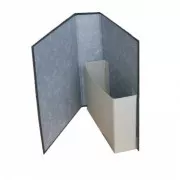 Archivordner mit Tasche A4 7,5cm schwarz