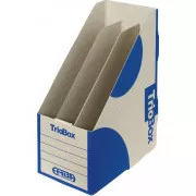 Zeitschriftenkarton A4 Trio 300x220x130mm EMBA blau