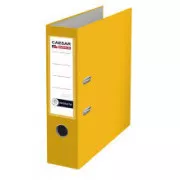 Schnellhefter A4 8cm PP Imperator Rado gelb Ringbuch ohne Schienen