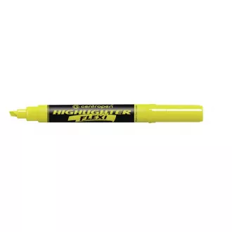 Textmarker Centropen 8542 Textmarker Flexi gelbe Keilspitze 1-5mm Textmarker Centropen 8542 Textmarker Flexi gelbe Keilspitze 1-5mm