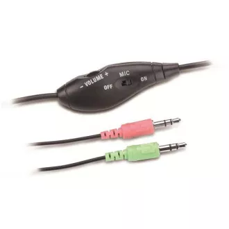 GENIUS Kopfhörer mit Mikrofon HS-05A, Aufrollkabel