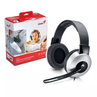GENIUS Kopfhörer mit Mikrofon HS-05A, Aufrollkabel