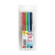 Marker Centropen 7550/4 4 Farben Rollspitze 1mm