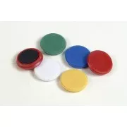 Magnete 32mm Ron 8Stk Farben mischen rund