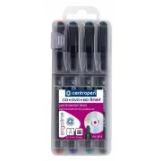 Marker Centropen 4616/4 F Liner CD / DVD / BD 4 Farben 0.6mm